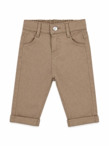 Set bebe baiat 3 piese elegant camasa papion pulover si pantaloni casual - Img 5