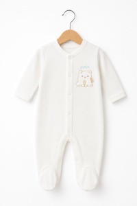 Set nou-nascut 10 piese Cute Bear, 100% bumbac, hainute bebe pentru maternitate - Img 5