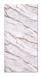 Placa PVC Decorativa Marmura Calacatta Gold Premium 1.22 x 2.4 m Grosime 2.5 mm