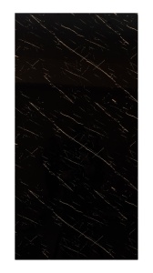 Placa PVC Marmura Calacatta Gold cu Vene Aurii 2.4 m x 1.22 m Grosime 2.5 mm