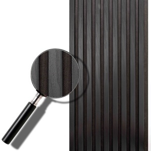 Riflaj MDF Decorativ Pure Black 2.8m x 0.60m - Img 3