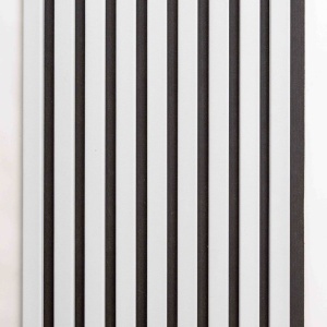 Riflaj MDF Decorativ Pure White 2.8m x 0.60m