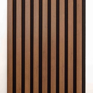 Riflaj MDF Decorativ Dark Brown 2.8m x 1m