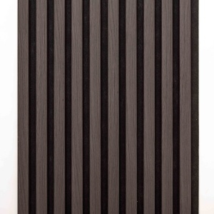 Riflaj MDF Decorativ Very Dark Brown 2.8m x 0.60m
