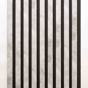 Riflaj MDF Acustic Modern Gri Piatră 2.8m x 45cm - Img 3