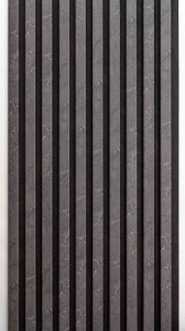 Riflaj MDF Decorativ Charcoal Wood 2.8m x 45cm - Img 4