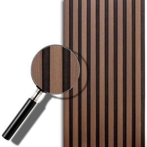 Riflaj MDF Decorativ Wood Brown 2.8m x 0.60m - Img 3