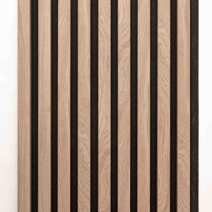Panou Riflaj MDF Decorativ Natural Oak 2.8m x 0.60m
