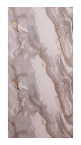Placa Decorativa PVC Aspect Marmura Alba Carrara 1.22 x 2.4 m Grosime 2.5 mm