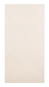 Placă Decorativă PVC Aspect Marmură Crem, 2.4m x 1.22m, Grosime 2.5mm