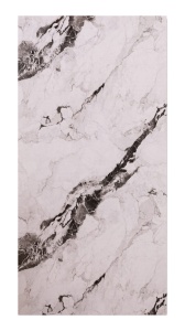 Placă PVC Marmură Premium White Panda 1.22 x 2.4 m Grosime 2.5 mm