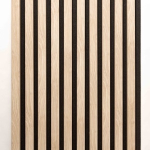 Riflaj MDF Decorativ Light Oak 2.8m x 45cm - Img 3