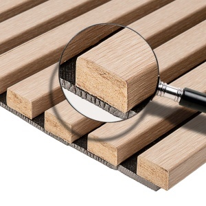 Riflaj MDF Decorativ Natural Pine 2.8m x 45cm