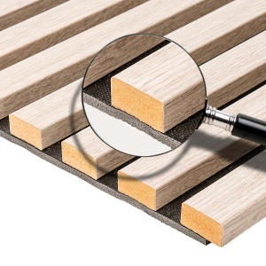 Riflaj MDF Decorativ Sand Oak 2.8m x 45cm