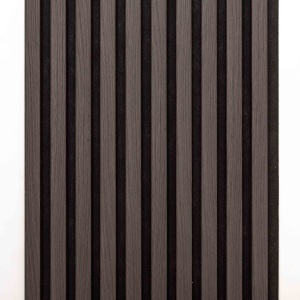 Riflaj MDF Decorativ Very Dark Brown 2.8m x 45cm - Img 3