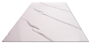 Placa PVC Decorativa Marmura Alba cu Venaturi Fine 1.22 x 2.4 m Grosime 2.5 mm - Img 3