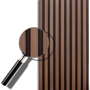 Riflaj MDF Acustic Modern Maro Nuc 2.8m x 1m - Img 3