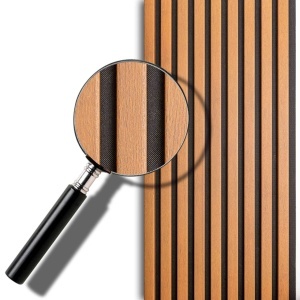 Riflaj MDF Decorativ Honey Oak 2.8m x 1m - Img 3