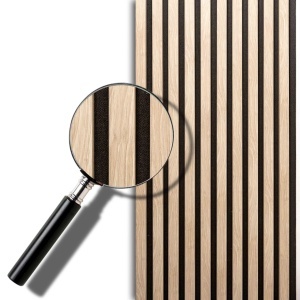 Riflaj MDF Decorativ Light Oak 2.8m x 1m - Img 3