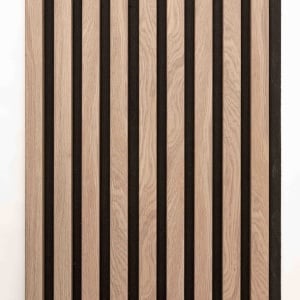 Panou Riflaj MDF Decorativ Natural Oak 2.8m x 1m