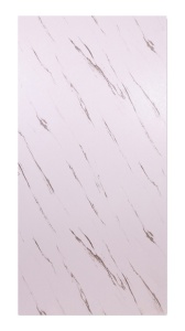 Placa Decorativa PVC Aspect Marmura Alba 1.22 x 2.4 m Grosime 2.5 mm