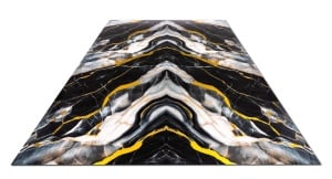 Placa PVC Decorativa Black Gold Fusion 1.22 x 2.4 m Grosime 2.5 mm - Img 3