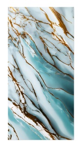 Placa PVC Marmura Calacatta Blue 2.8 m x 1.22 m Grosime 2.5 mm