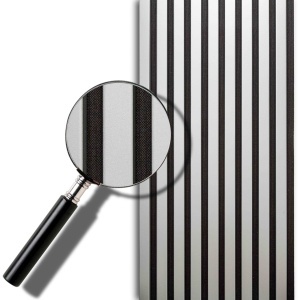 Riflaj Decorativ MDF Marmură Albă 2.8m x 45cm Panou Acustic pe Suport PET - Img 5
