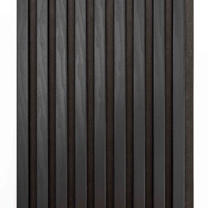 Riflaj MDF Decorativ Pure Black 2.8m x 45cm - Img 4