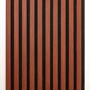 Panou Riflaj MDF Decorativ Mahogany Brown 2.8m x 0.60m