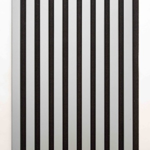 Riflaj Decorativ MDF Marmură Albă 2.8m x 0,60m Panou Acustic pe Suport PET