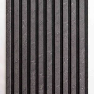 Riflaj MDF Decorativ Charcoal Wood 2.8m x 1m