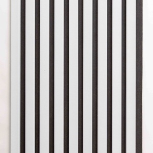 Riflaj MDF Decorativ Pure White 2.8m x 1m