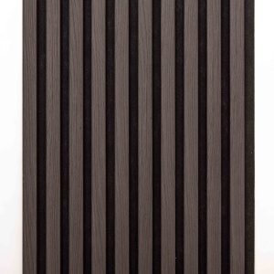 Riflaj MDF Decorativ Very Dark Brown 2.8m x 1m