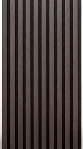 Riflaj MDF Decorativ Very Dark Brown 2.8m x 45cm - Img 4