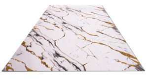 Placa PVC Decorativa Marmura Calacatta Gold 1.22 x 2.4 m Grosime 2.5 mm - Img 3