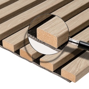 Riflaj MDF Decorativ Light Oak 2.8m x 45cm