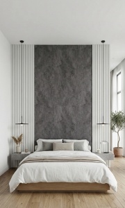Placa Decorativa PVC Aspect Marmura Gri Urban 1.22 x 2.4 m Grosime 2.5 mm - Img 2