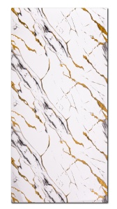 Placa PVC Decorativa Marmura Calacatta Gold 1.22 x 2.8 m Grosime 2.5 mm