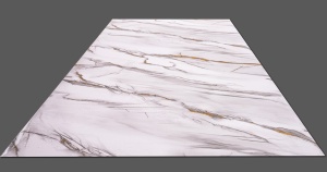 Placa PVC Decorativa Marmura Calacatta Gold Premium 1.22 x 2.4 m Grosime 2.5 mm - Img 4