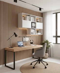 Riflaj MDF Decorativ Natural Pine 2.8m x 1m - Img 2
