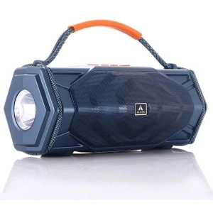 Boxă portabilă wireless AI-03S, Bluetooth, radio FM, panou solar, lanternă LED, baterie reîncărcabilă