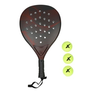 Paletă Paddle / Beach Tennis pentru copii, cu 3 mingi incluse