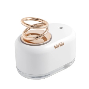 Umidificator de aer suspendat cu inele duble, design modern, funcționare silențioasă