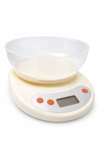 Cantar de bucatarie digital cu bol - precizie pana la 5kg
