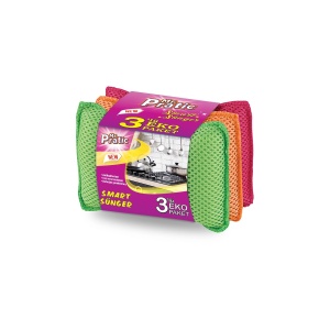Set bureți de bucătărie Smart Sponge – 3 bucăți