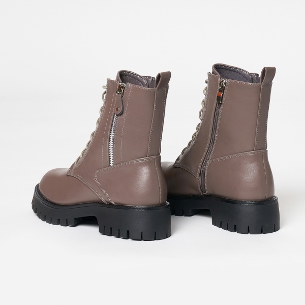 Ghete dama din Piele Ecologica CRL0625KHAKI - Img 3