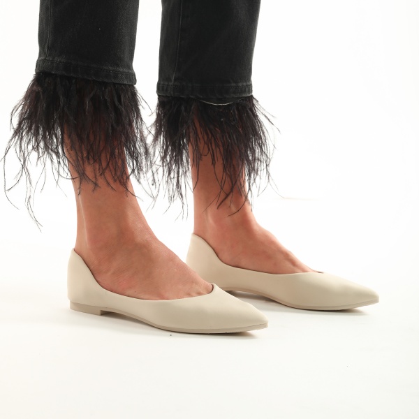 BALERINI Dama din Material Lycra CRL0762 BEJ - Img 2
