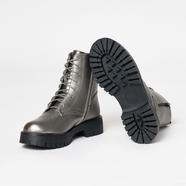 Ghete dama din Piele Ecologica CRL0625PEWTER - Img 4