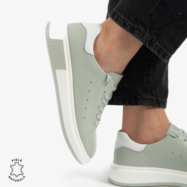 PANTOFI CASUAL DE DAMA DIN PIELE NATURALA CRL0770 BARILLA - Img 2